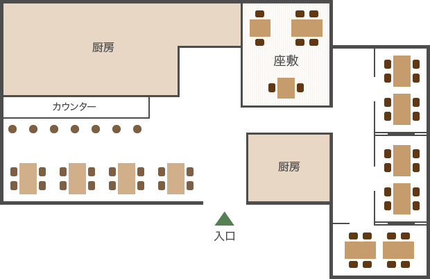 店内見取り図