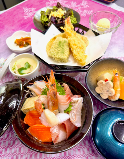 海鮮丼会席